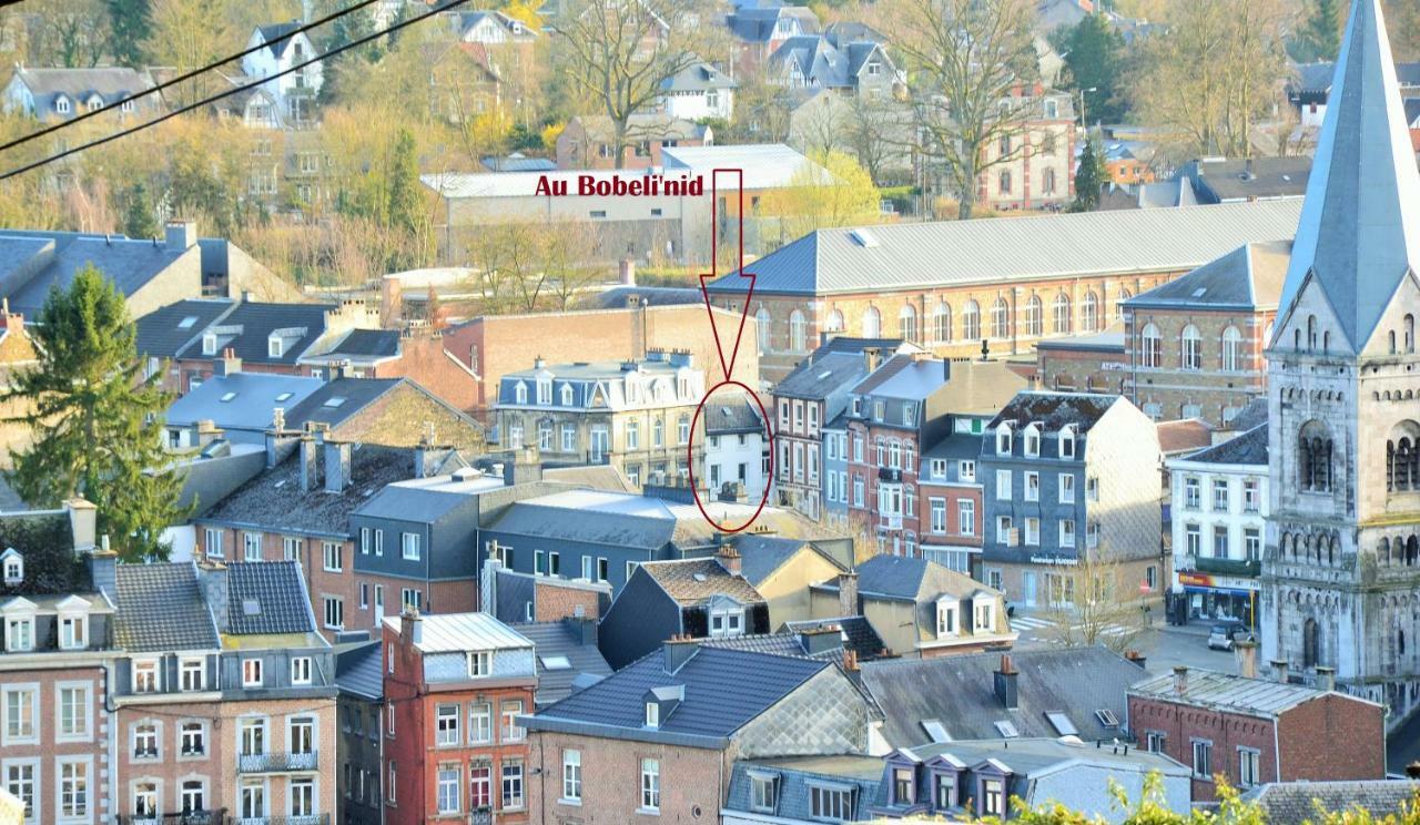 Au Bobeli'Nid - Gite Citadin Au Coeur De スパ エクステリア 写真